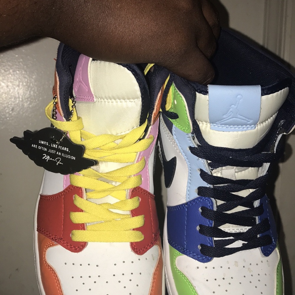 Air Jordan 1 (Mid) ColorFul